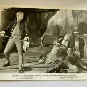 Claude Raines Photo Olivia DeHavilland Anthony Adverse Movie Photo Sword Fight