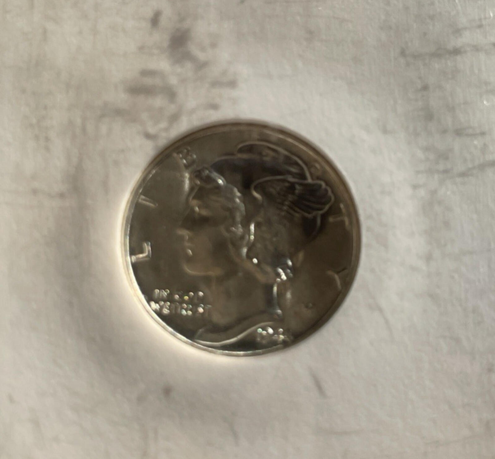 1944 Mercury Dime NGC Graded MS 65 Silver 10c - Image 2
