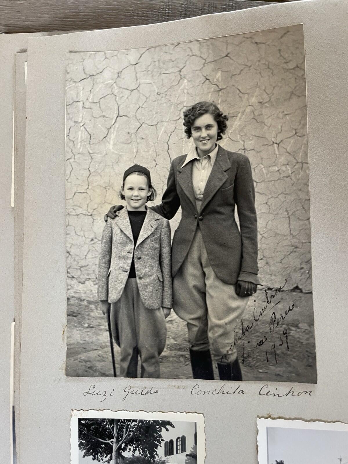 Conchita Cintron Female Bullfighter Peru Historical Photo Album Signed 1939 - Image 15