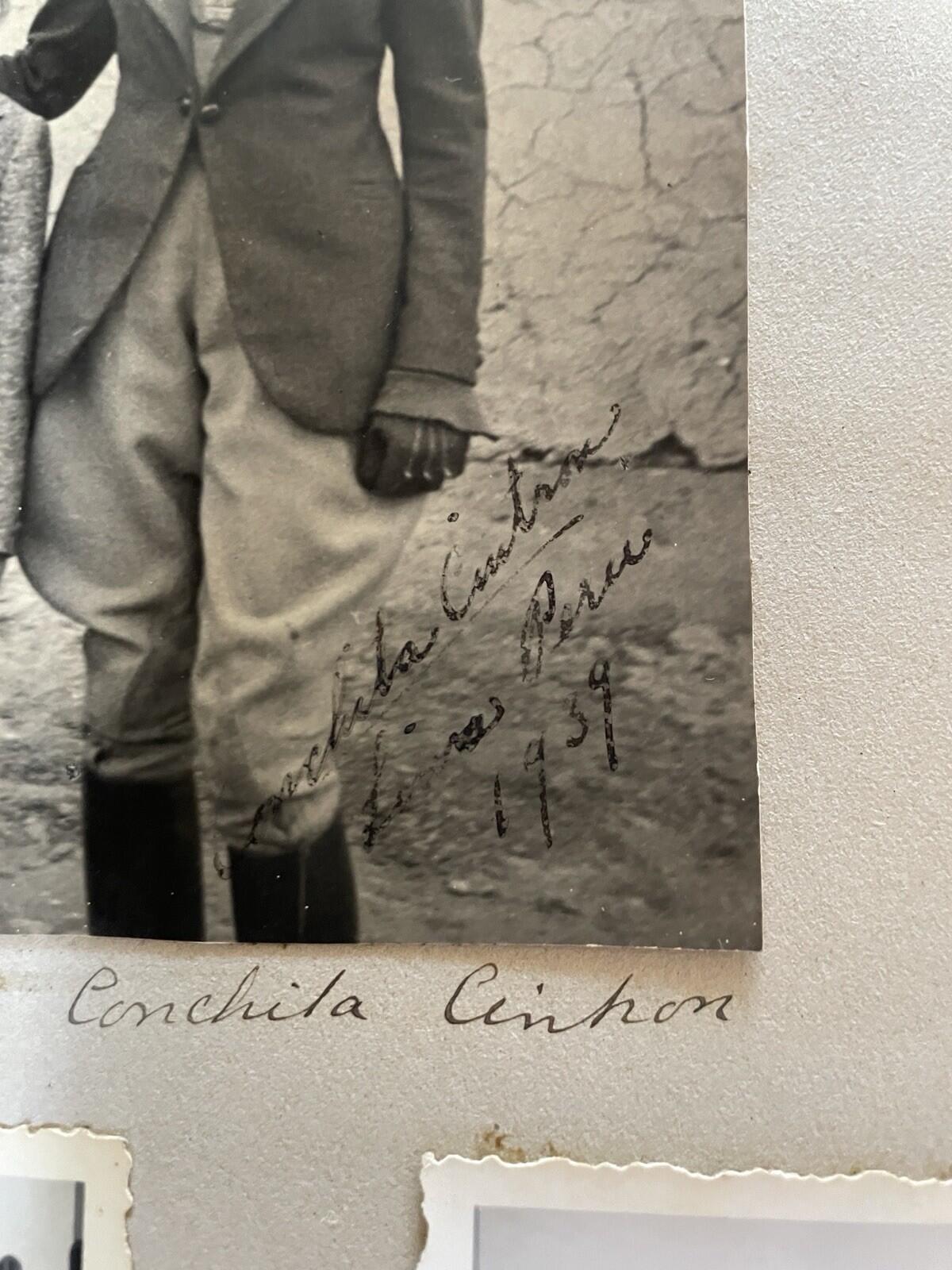 Conchita Cintron Female Bullfighter Peru Historical Photo Album Signed 1939 - Image 16