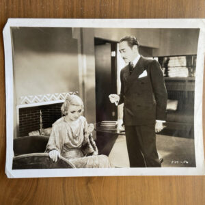 Constance Bennett Photo Adolph Menjou Photo The Easiest Way Movie Photo