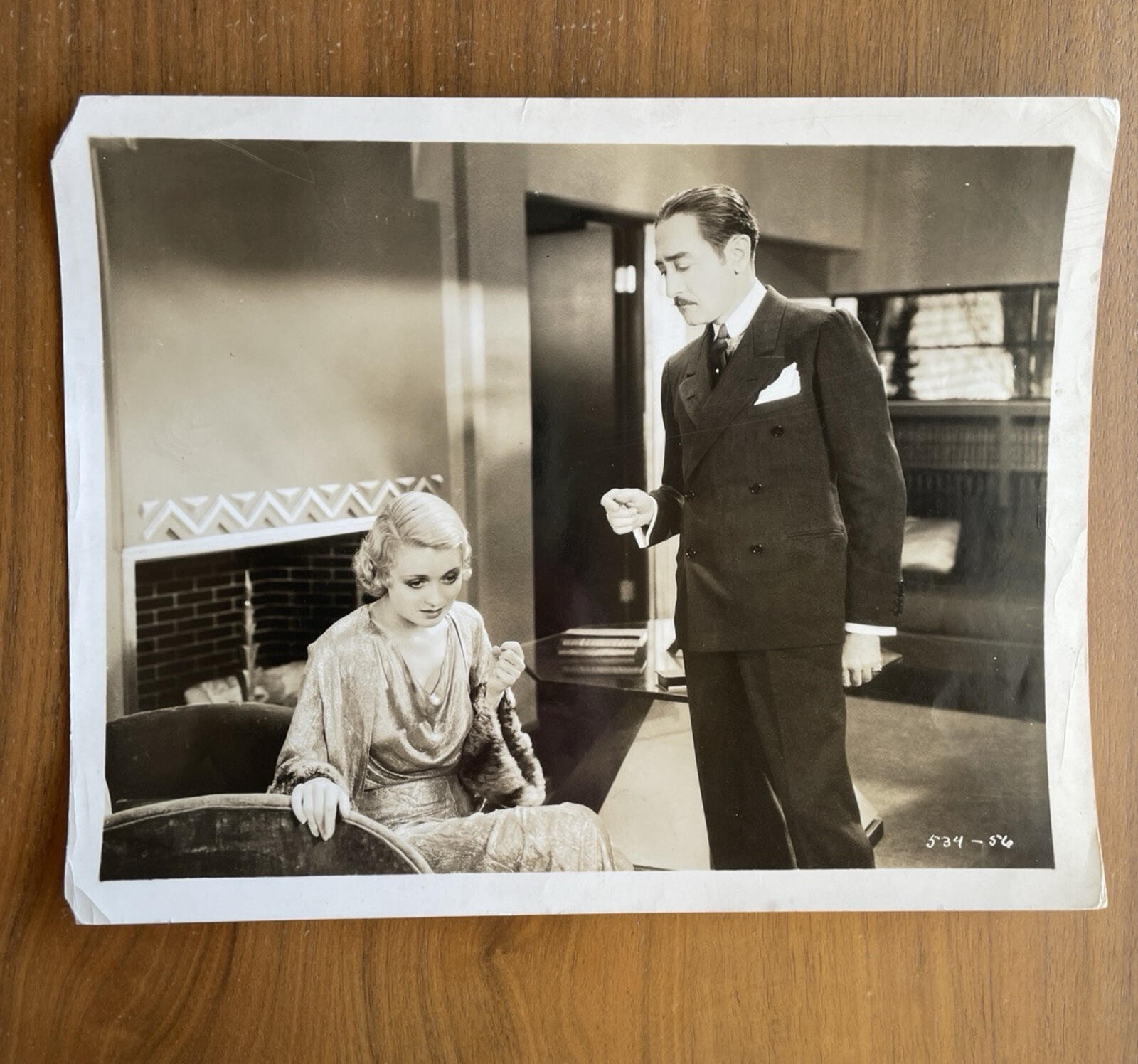 Constance Bennett Photo Adolph Menjou Photo The Easiest Way Movie Photo