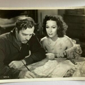 Dolores Del Rio Photo John Howard Photo Arouse And Beware Movie Press Photo
