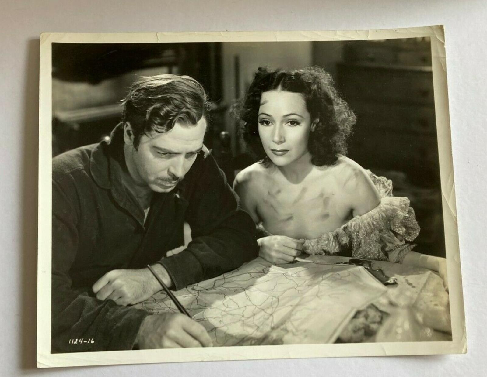 Dolores Del Rio Photo John Howard Photo Arouse And Beware Movie Press Photo
