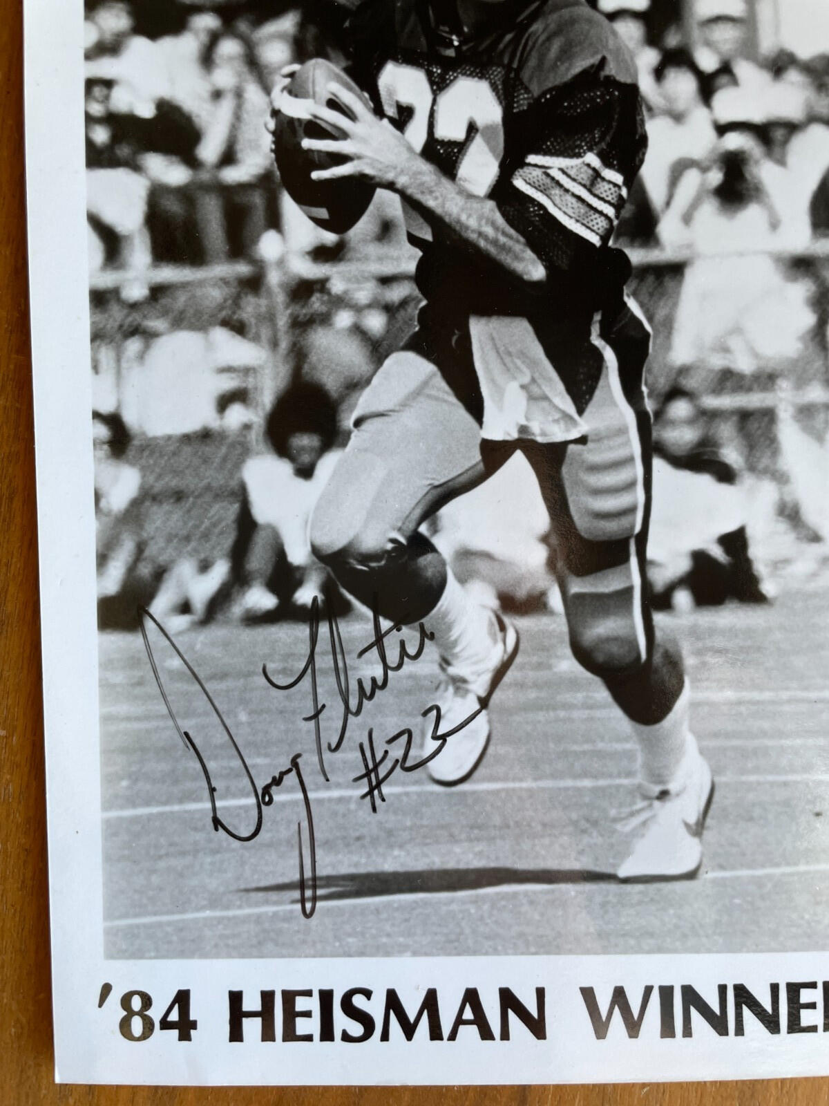 Doug Flutie Football Player Autographed Signed Photo Boston College - Image 2