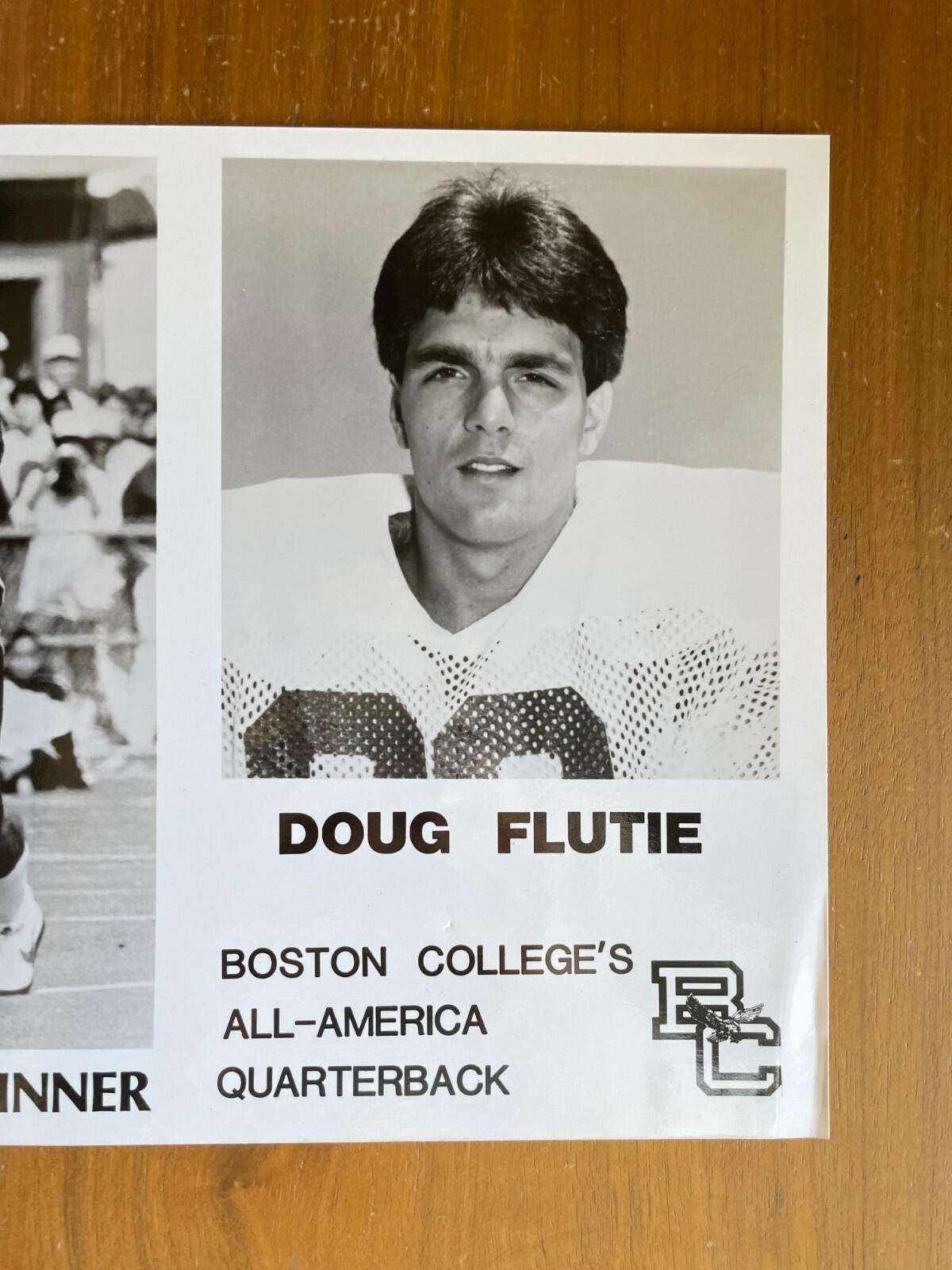 Doug Flutie Football Player Autographed Signed Photo Boston College - Image 3