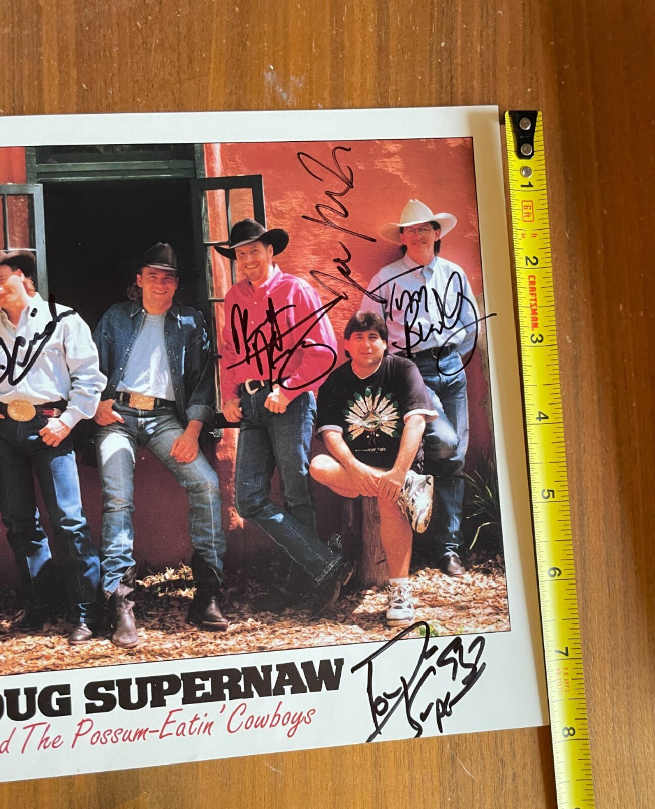 Doug Supernaw Photo Country Musician Autographed 8x10 Photo Auto Signed Photo - Image 9
