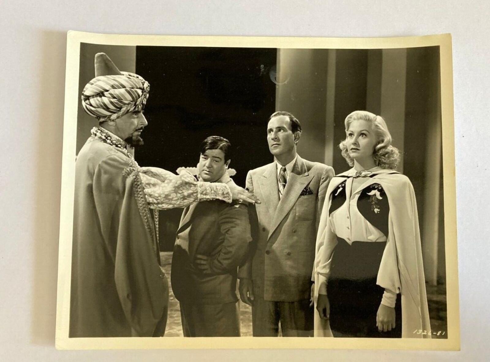 Douglas Dumbrille Photo Marilyn Maxwell Photo Lost In A Harem Movie Press Photo