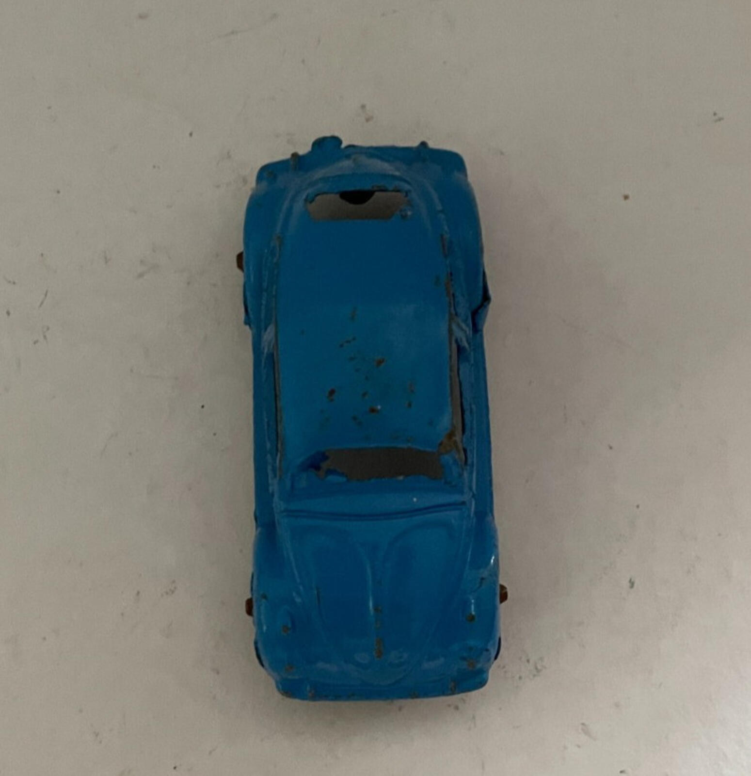 Tootsie Toy Blue Bug Car Diecast Car Vintage Car - Image 5