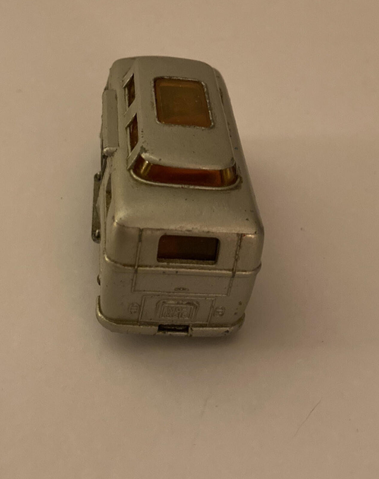 Matchbox Volkswagen Camper Van Lesney Silver # 34 Vintage - Image 6