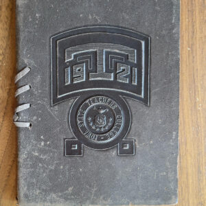 1921 Iowa State Teachers College Commencement Exercises Leather Bound