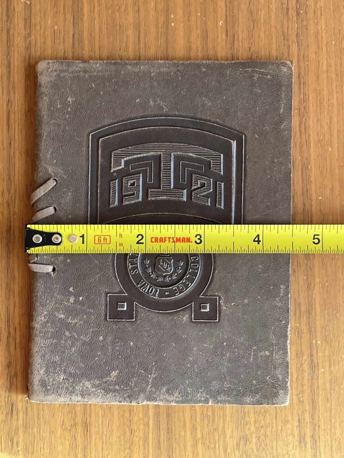 1921 Iowa State Teachers College Commencement Exercises Leather Bound - Image 11