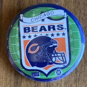 Chicago Bears NFL Football Button Pin