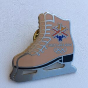 Ice Skate Utah 2002 Salt Lake City Utah Olympics Pin