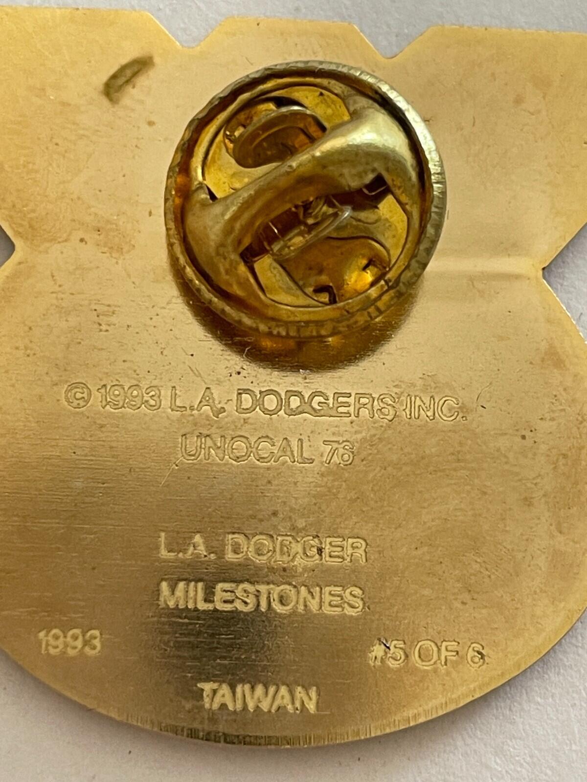 LA Dodgers 35th Anniversary 5 World Champs 9 N.L. Pennants Pin - Image 3