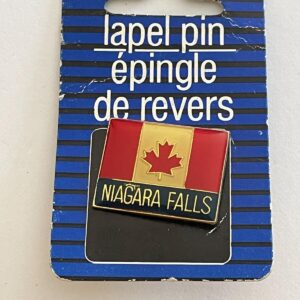 Niagra Falls Canada Flag Pin