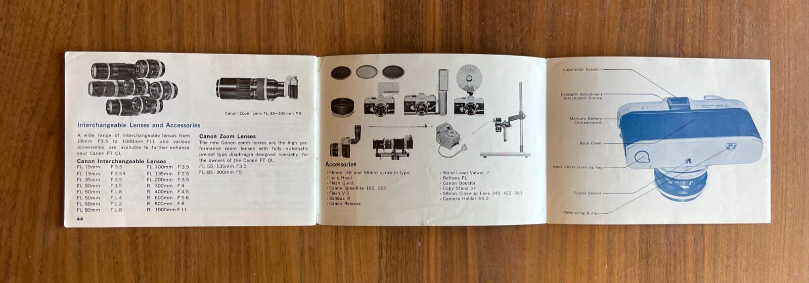 Canon FD Lenses Instructions Booklet 1981 - Image 8