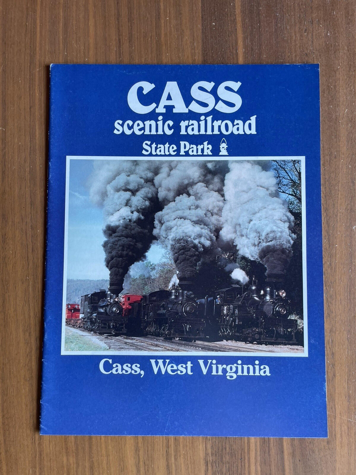 Cass Scenic Railroad State Park Wild West Virginia Booklet Vintage