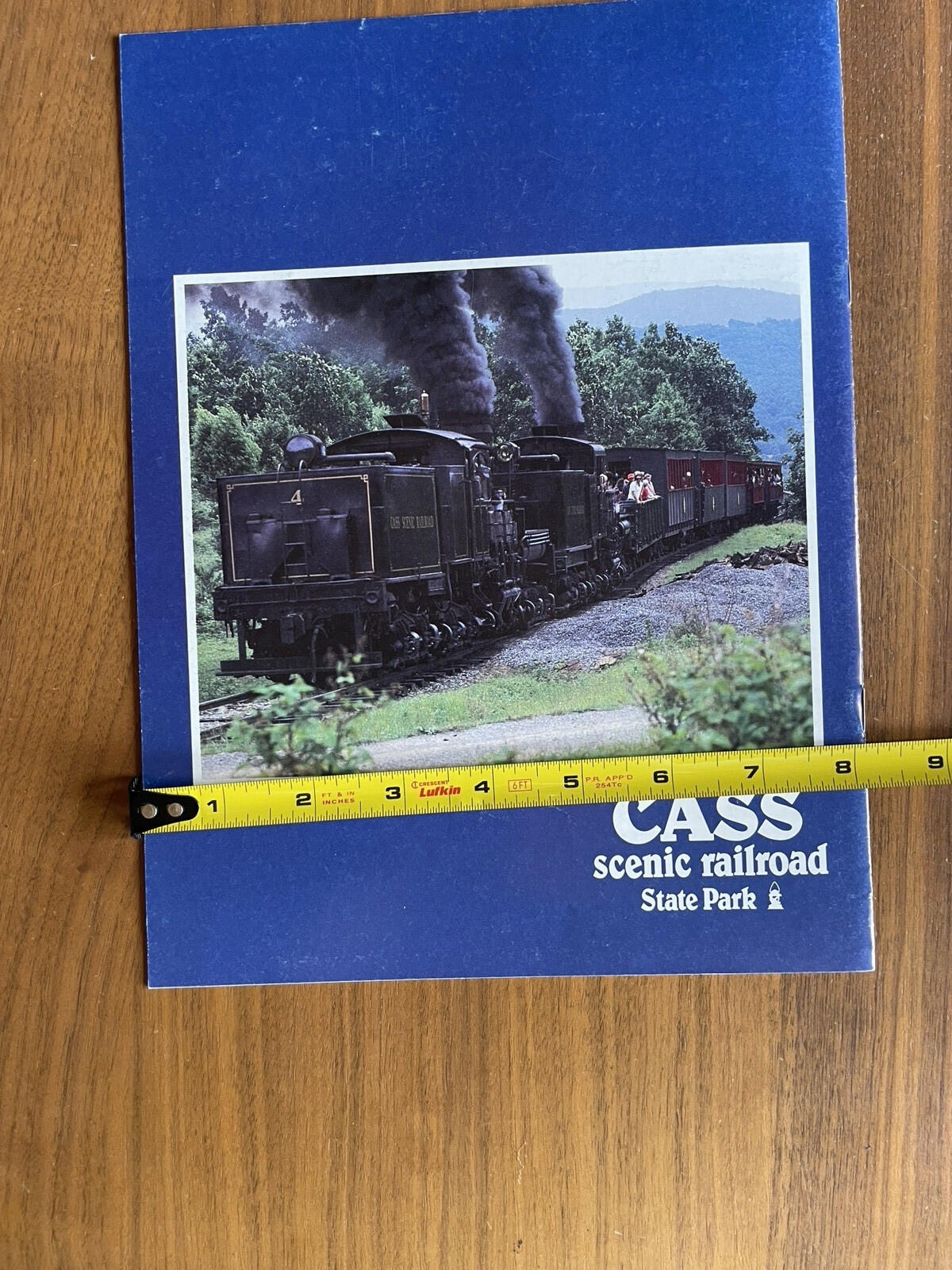 Cass Scenic Railroad State Park Wild West Virginia Booklet Vintage - Image 11