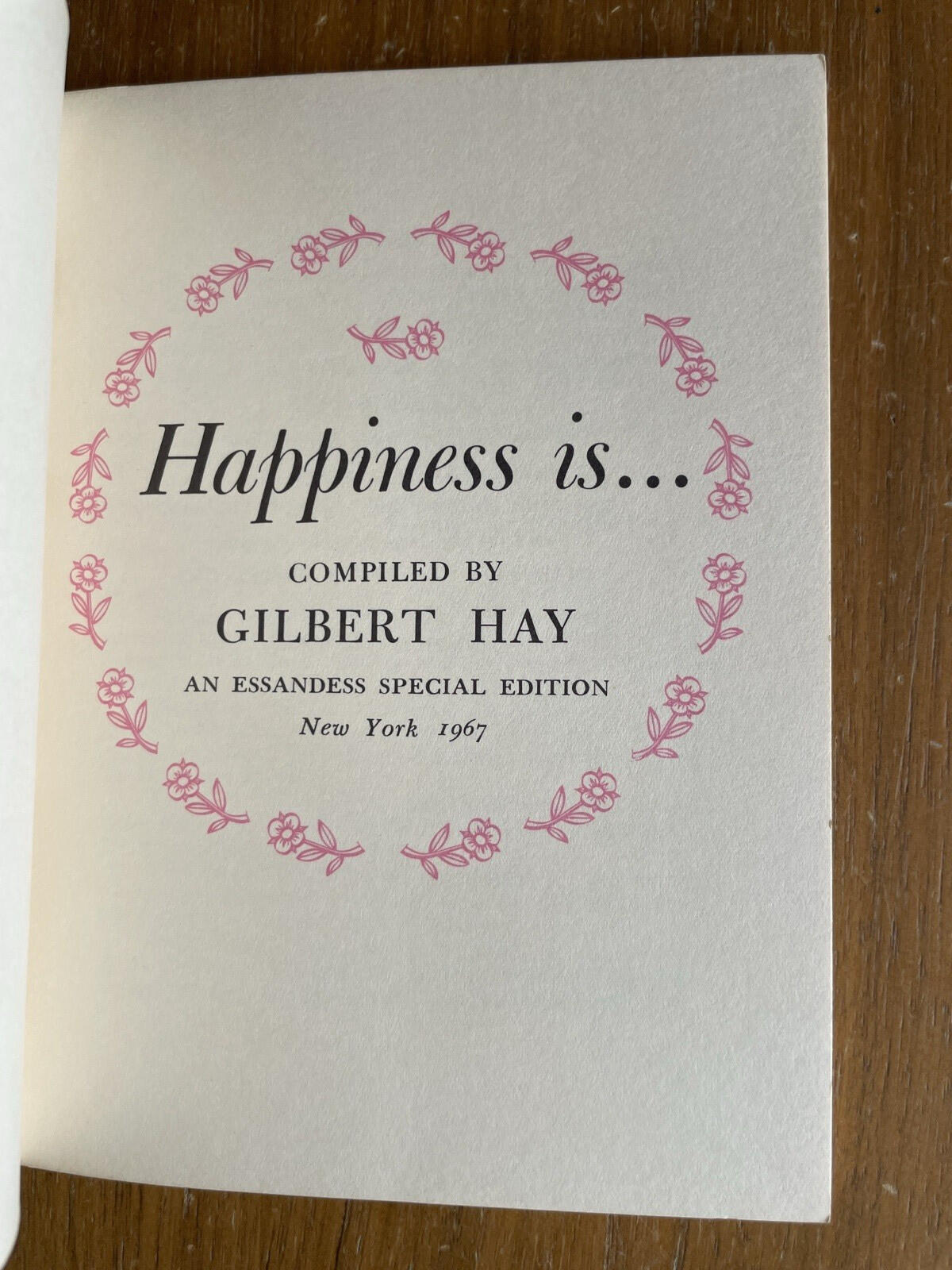 Happiness Is Booklet Compiled By Gilbert Hay 1967 - Image 4