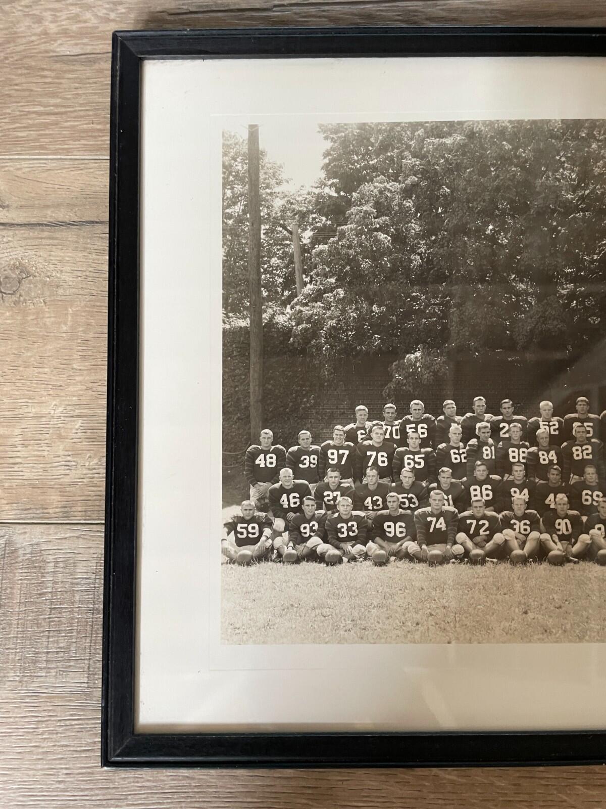 Princeton New Jersey Football Team Vintage Photo Orren Jack Turner Framed Photo - Image 2