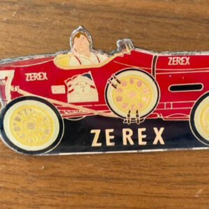 Zerex Red Race Car Pin