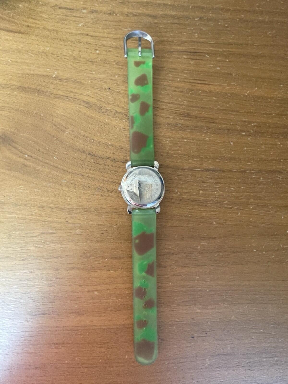 Strawberry Watch Strawberries Watch Green Band For Kid's - Image 4