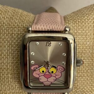 Pink Panther Watch Square Face