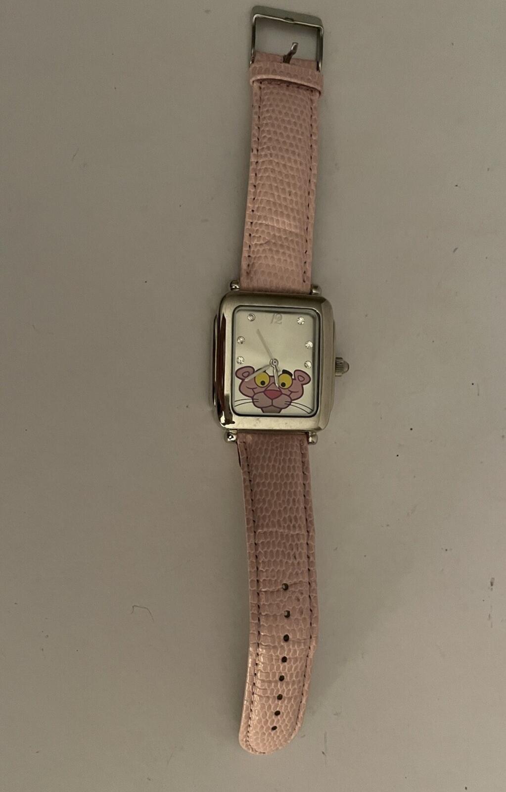 Pink Panther Watch Square Face - Image 3