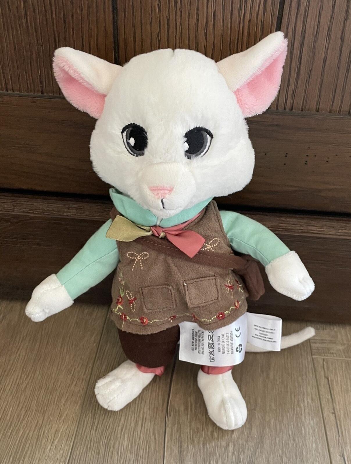Disney Alice In Wonderland Dormouse Plush Mouse Stuffed Animal Disney Store