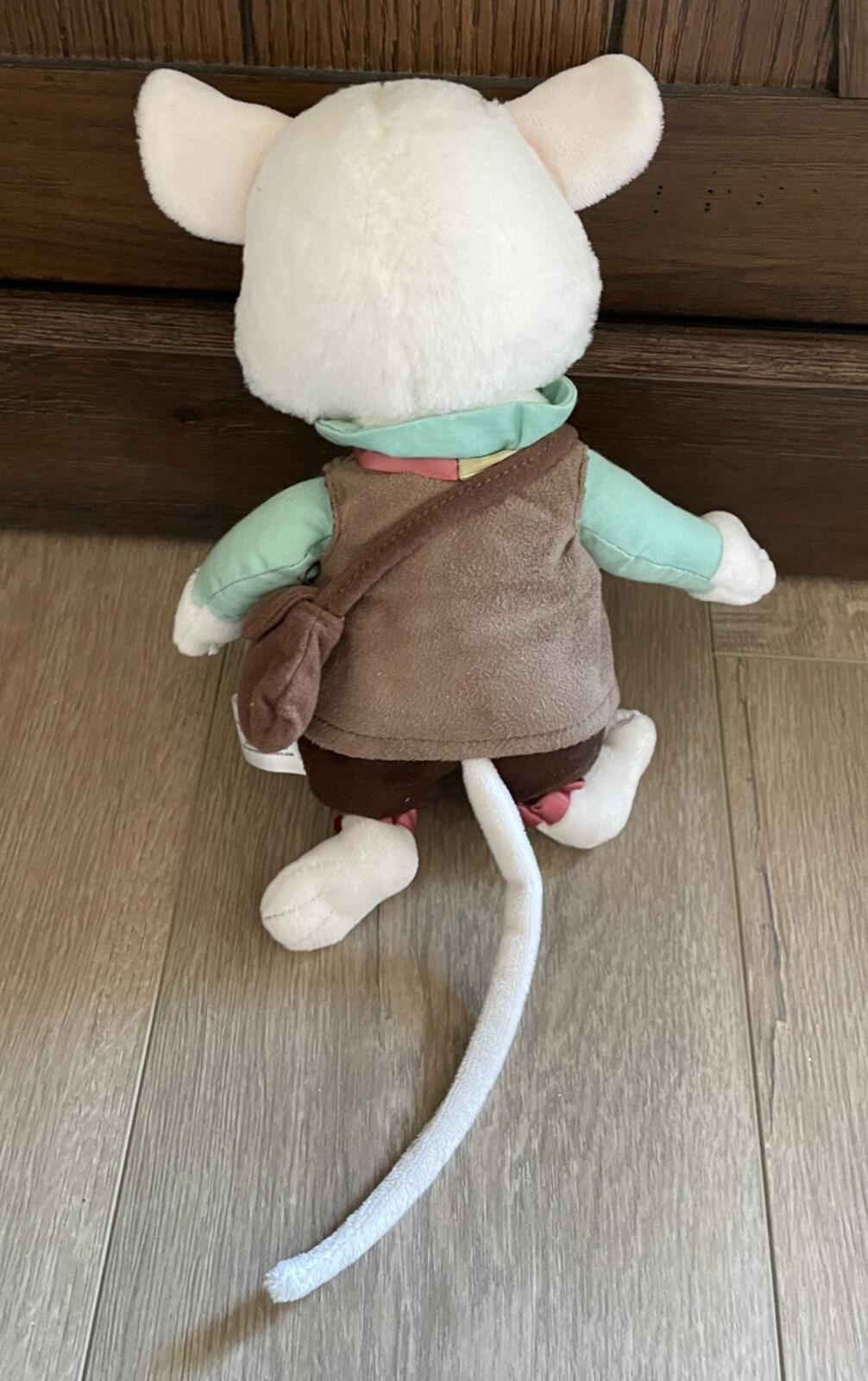 Disney Alice In Wonderland Dormouse Plush Mouse Stuffed Animal Disney Store - Image 2