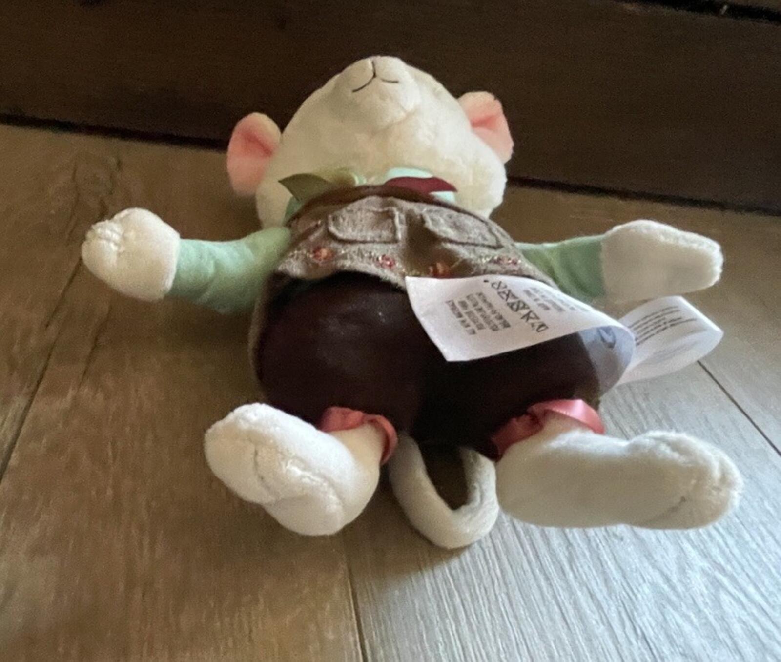 Disney Alice In Wonderland Dormouse Plush Mouse Stuffed Animal Disney Store - Image 5