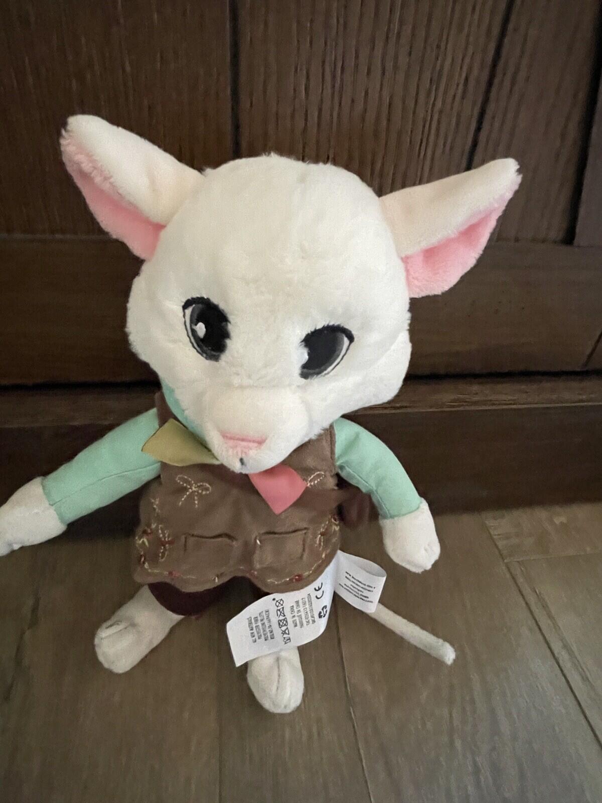 Disney Alice In Wonderland Dormouse Plush Mouse Stuffed Animal Disney Store - Image 6