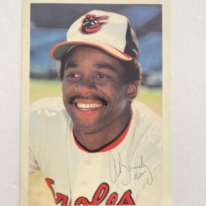 Al Bumbry Signed Postcard Auto MLB Baseball Player