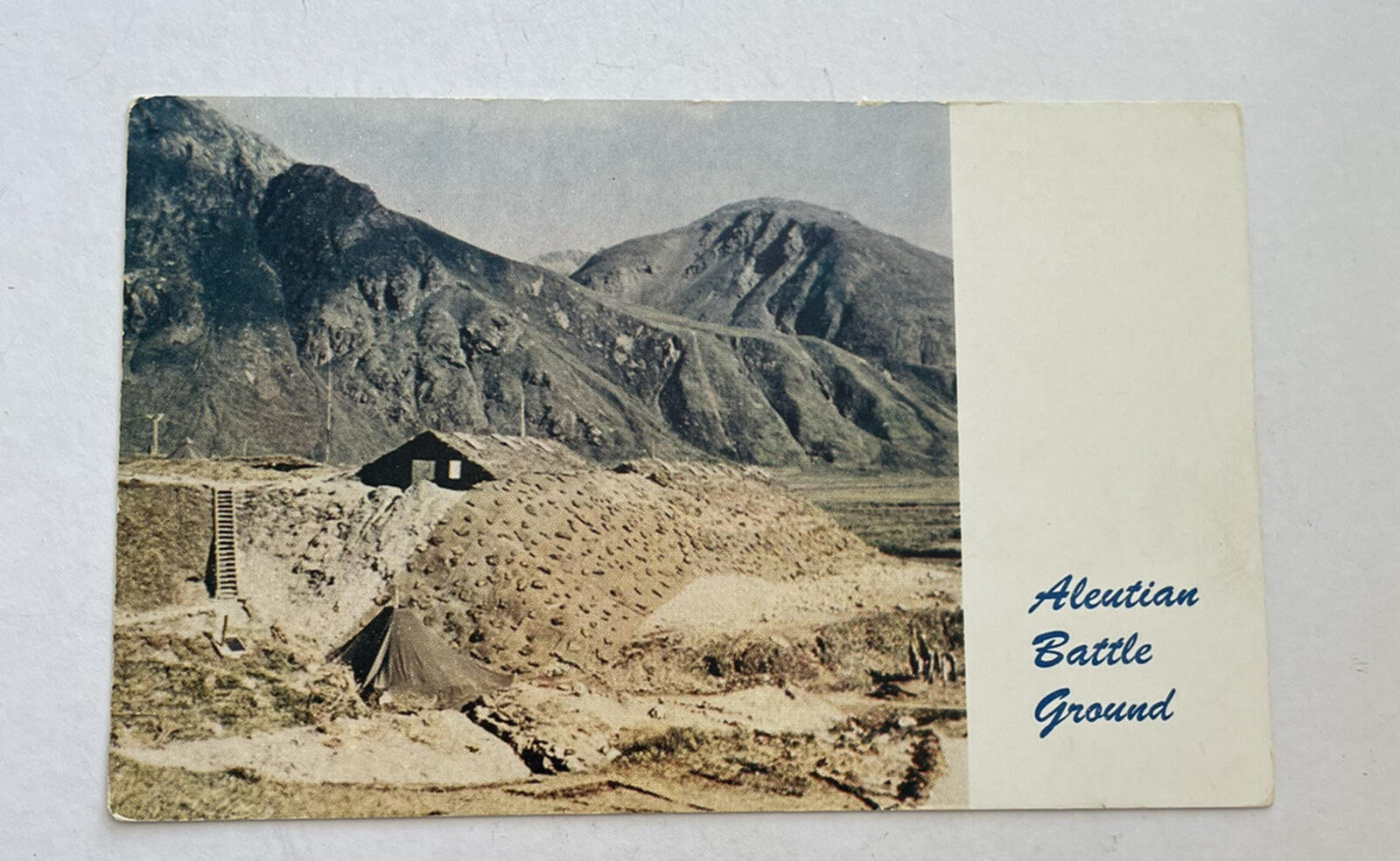 Aleutian Battle Ground Postcard