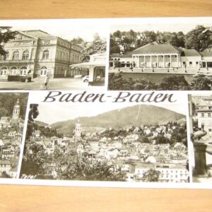 Baden Baden Germany Postcard