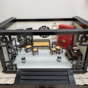 Franklin Mint The Pavilion Of One Thousand Flowers 1984 Ming Dynasty Model Vtg