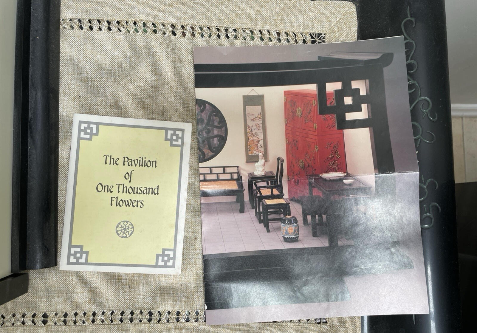 Franklin Mint The Pavilion Of One Thousand Flowers 1984 Ming Dynasty Model Vtg - Image 9