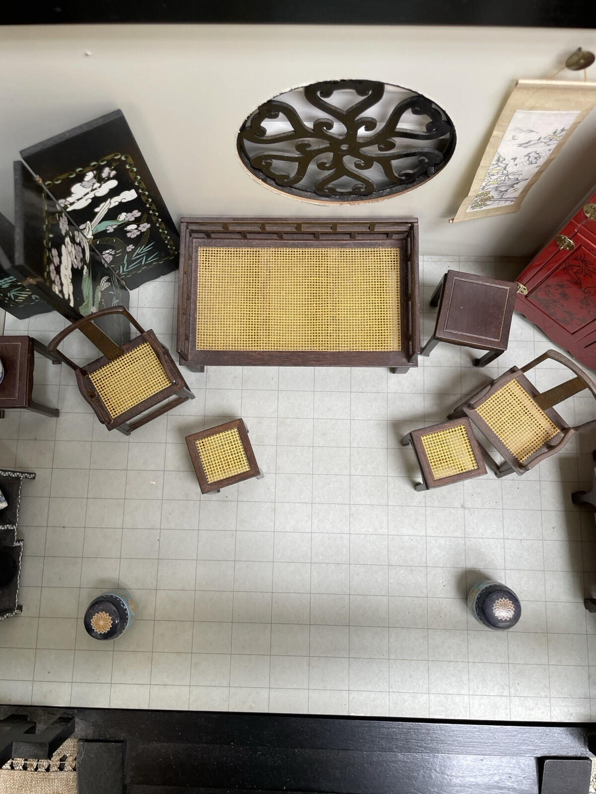 Franklin Mint The Pavilion Of One Thousand Flowers 1984 Ming Dynasty Model Vtg - Image 14