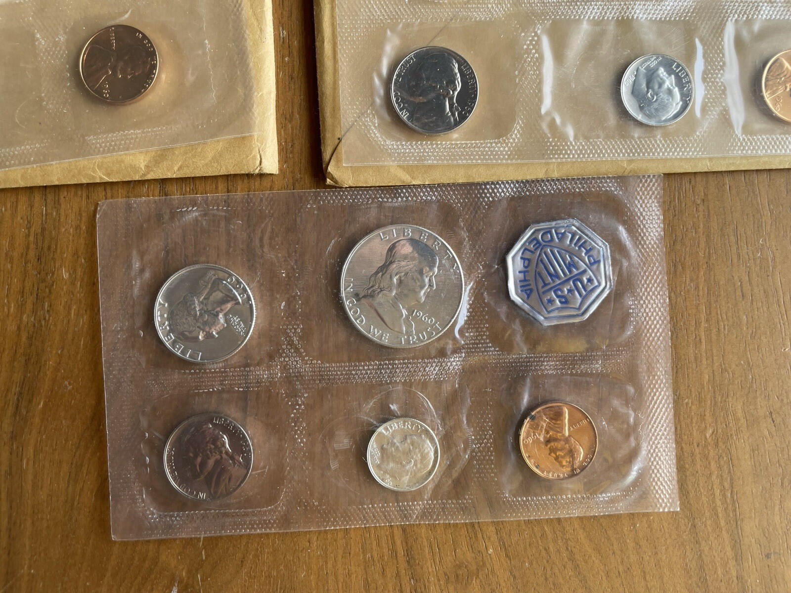 1960 US Proof Set Lot Of Five United States 5 Coin 90% Silver Proof Sets 1960 - Image 8