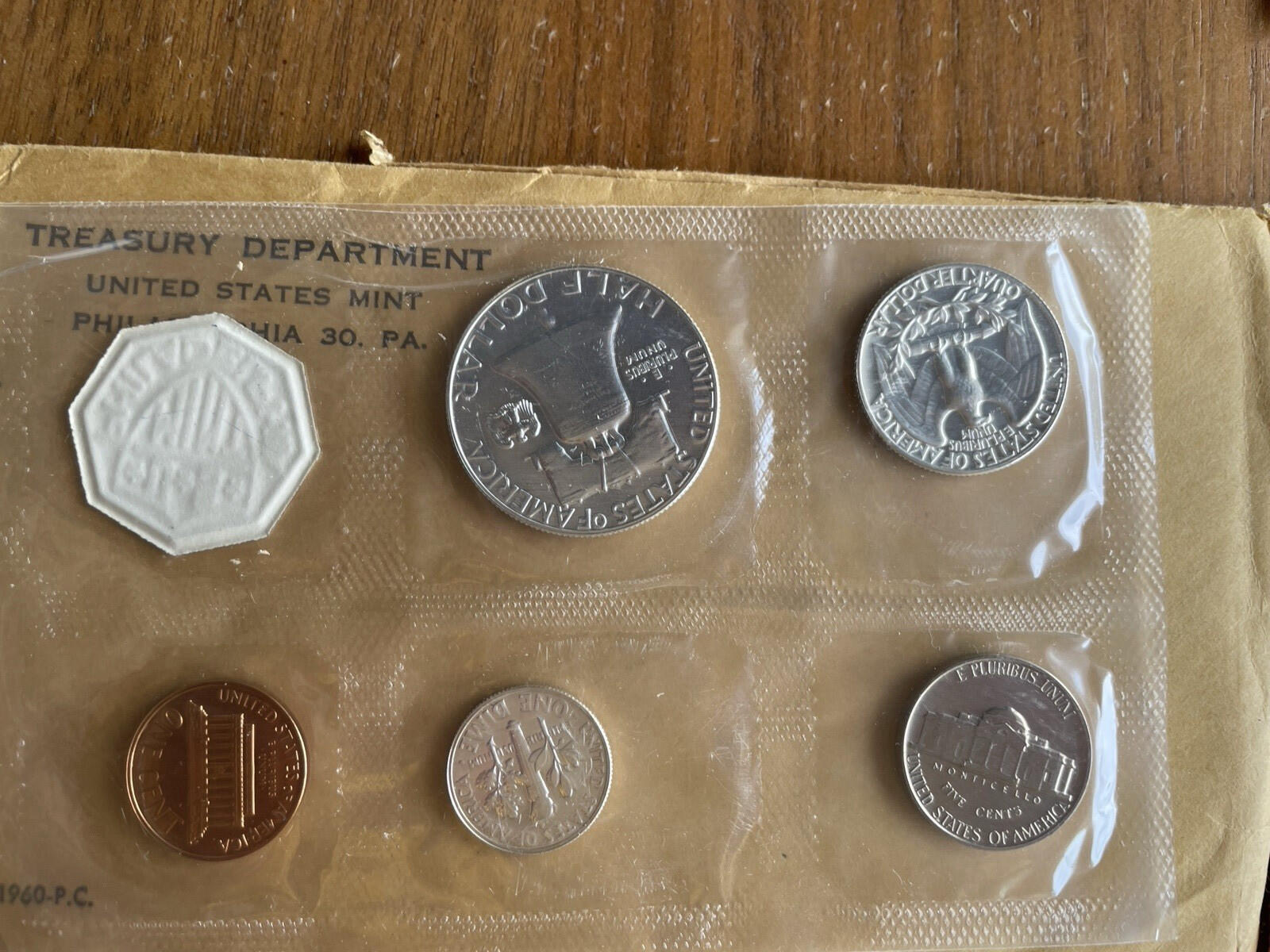 1960 US Proof Set Lot Of Five United States 5 Coin 90% Silver Proof Sets 1960 - Image 12