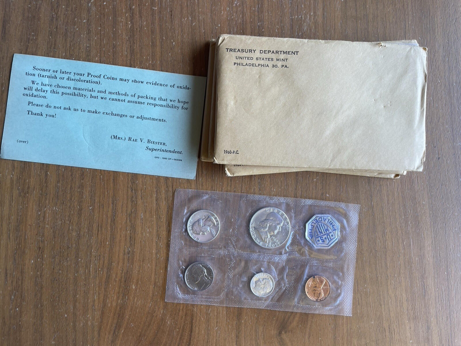 1960 US Proof Set Lot Of Five United States 5 Coin 90% Silver Proof Sets 1960 - Image 14
