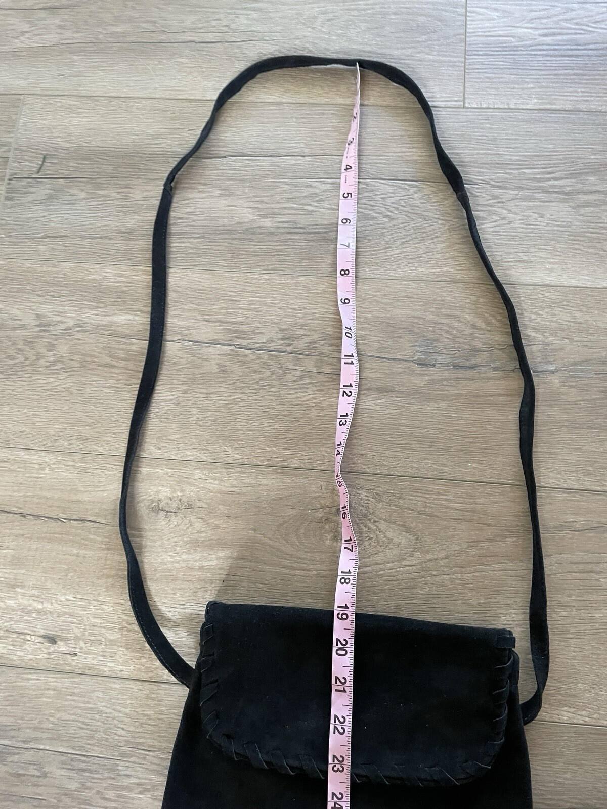 Berlin Glove Co Purse Black Handbag Bag Fringe Purse - Image 16