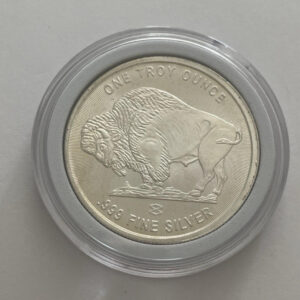 1 Ounce Fine Silver Indian Buffalo Liberty Round BU Coin .999 Fine Silver Coin