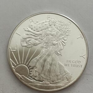 1/2 oz .999 Fine Silver Round Golden State Mint Walking Liberty Coin
