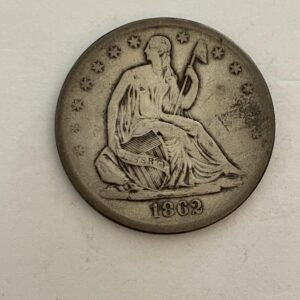 1862-S Seated Liberty Half Dollar Coin