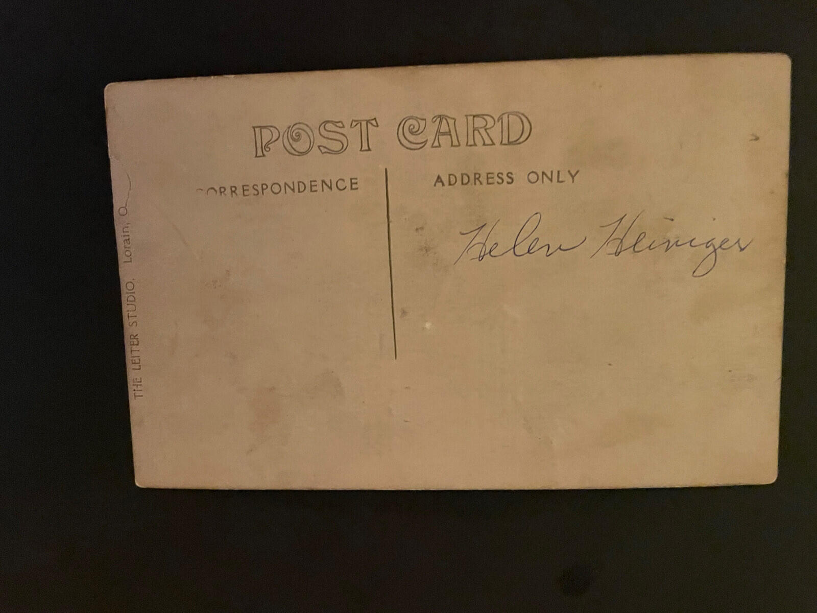 7th Grade Room 16 Wade Park School RPPC Real Photo Postcard - Image 2