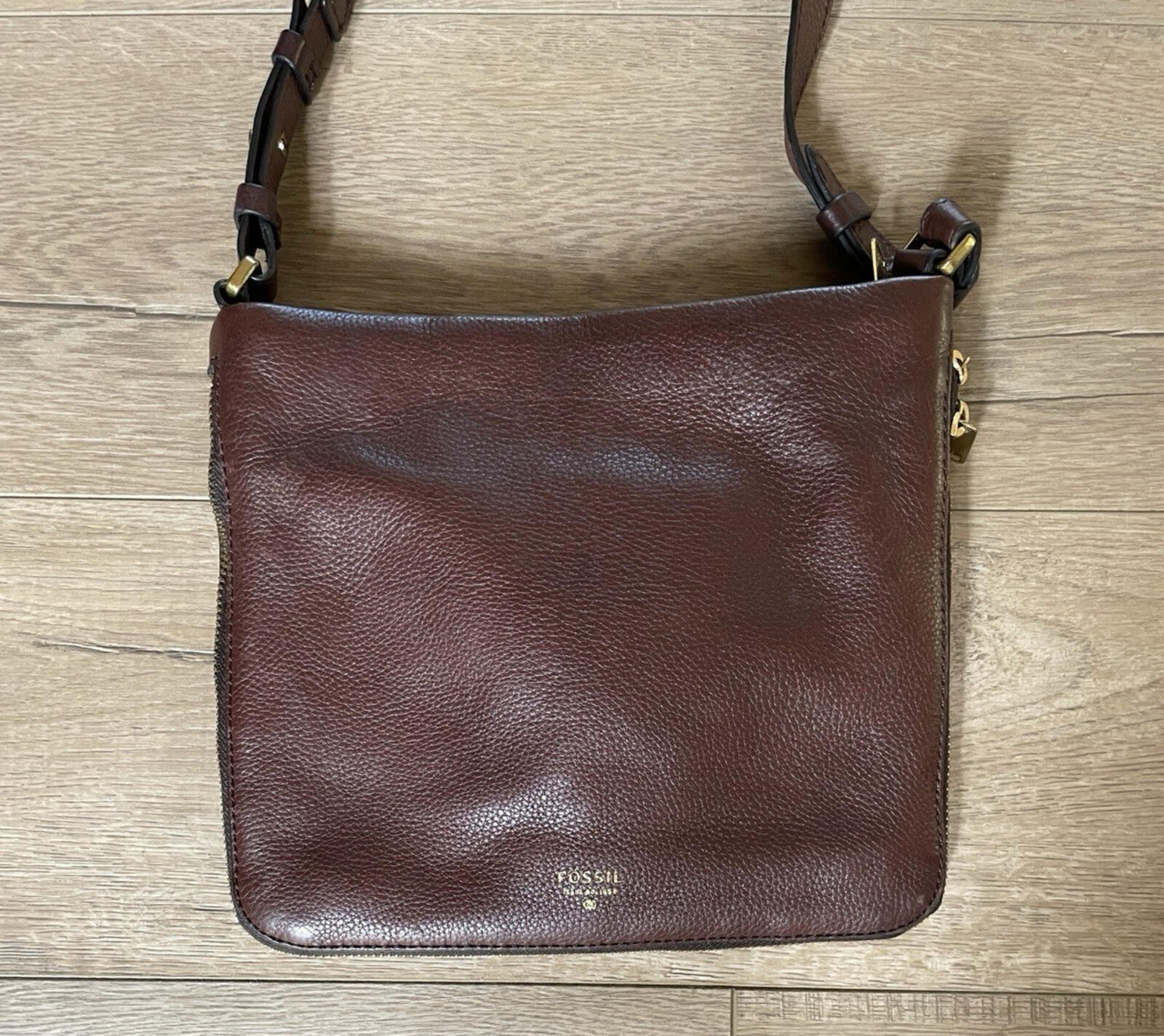 Fossil Brown Handbag Bag Purse