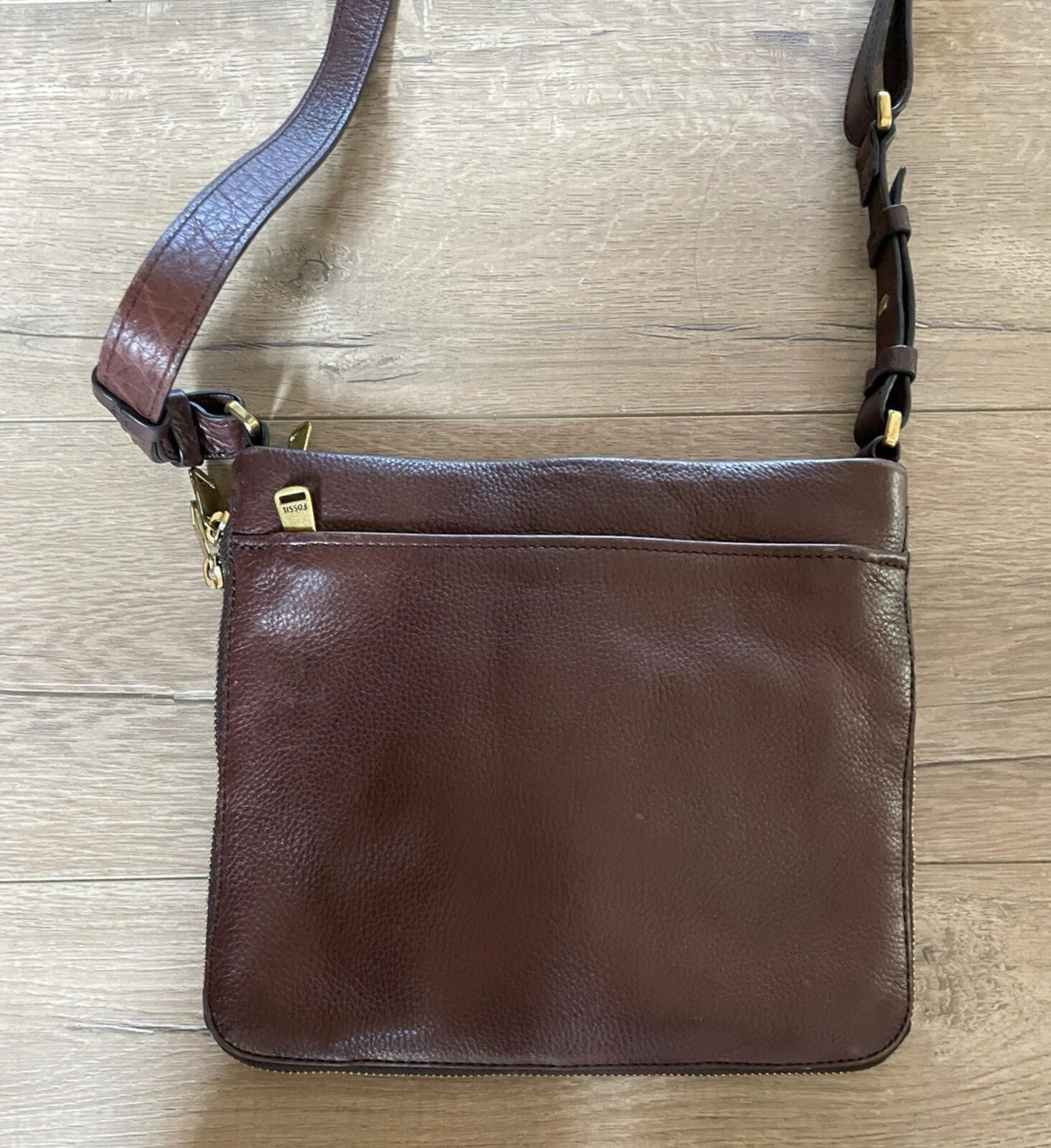 Fossil Brown Handbag Bag Purse - Image 3