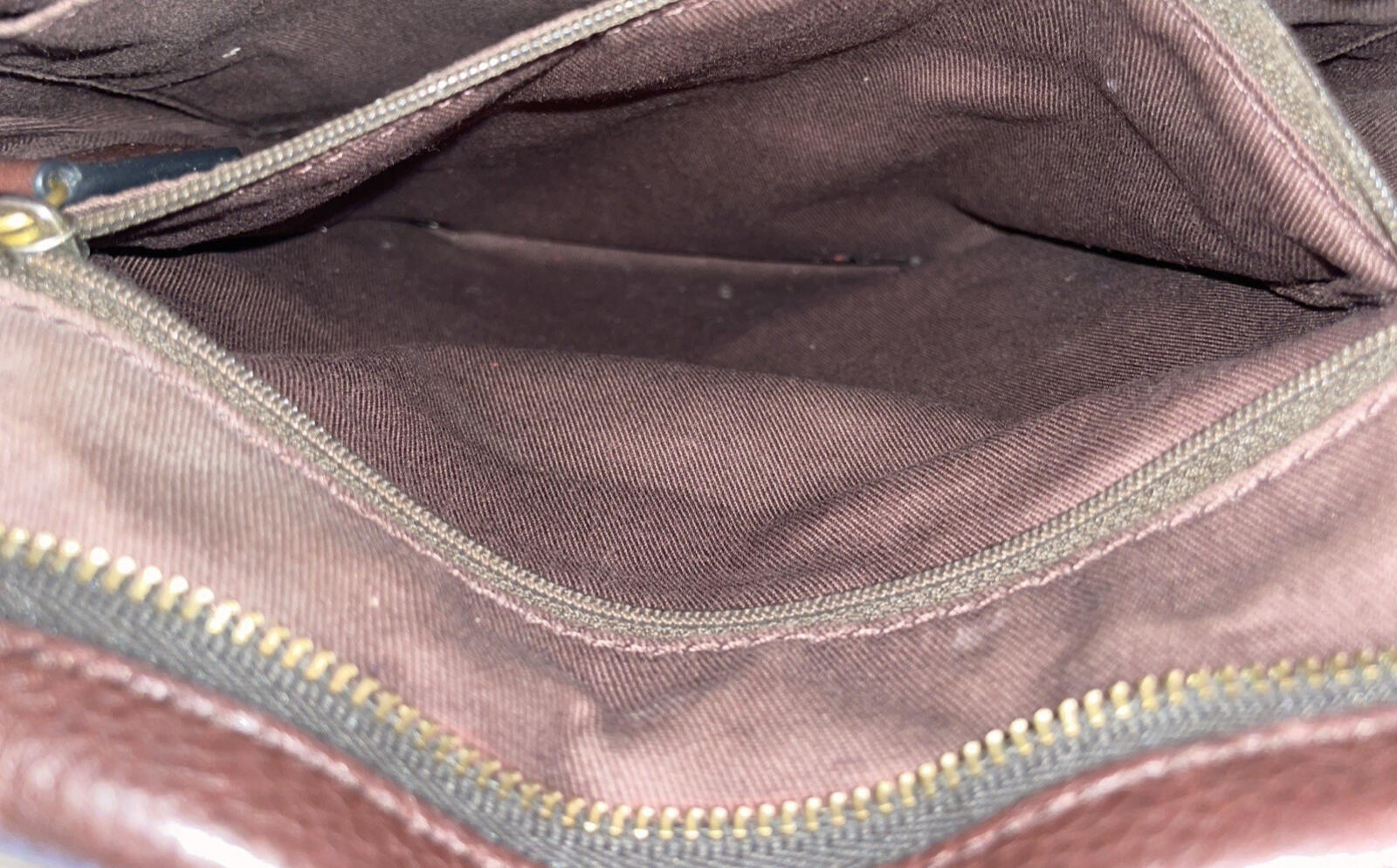 Fossil Brown Handbag Bag Purse - Image 8